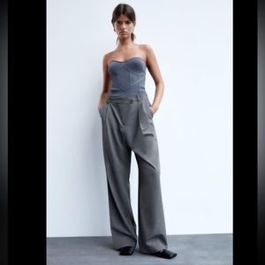 Zara bustier top